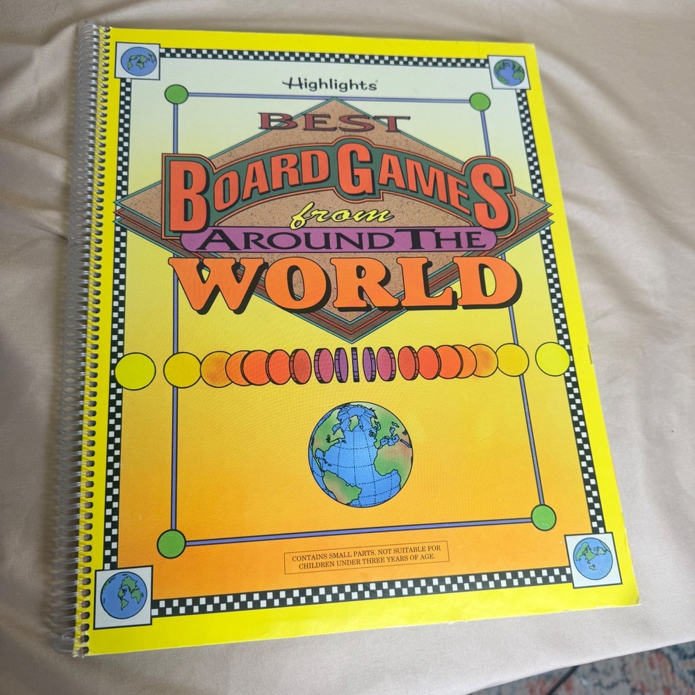 VINTAGE 1992 Highlights Best Board Games Around the World Robert Dugan UNUSED